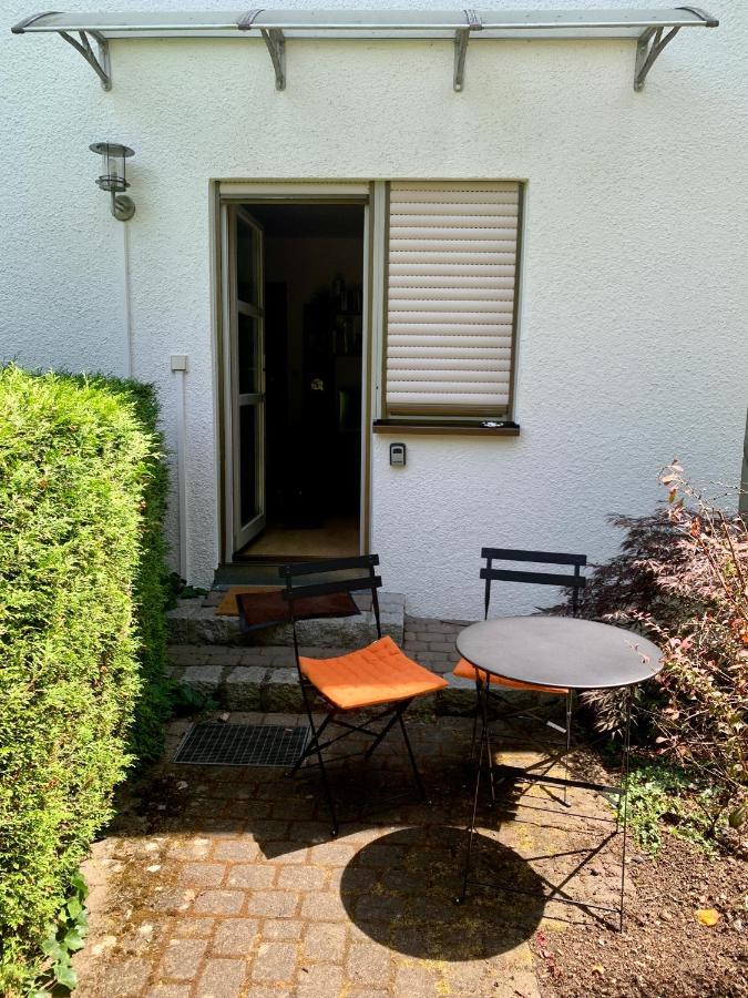 Einladendes Appartement Im Gruenen Fuer 2 Personen Ostrach Bagian luar foto